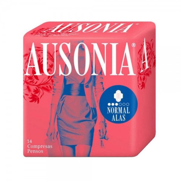 ausonia normal alas 14 compresas