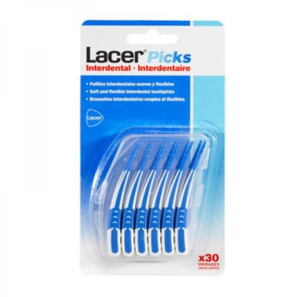 Lacer picks interdentales