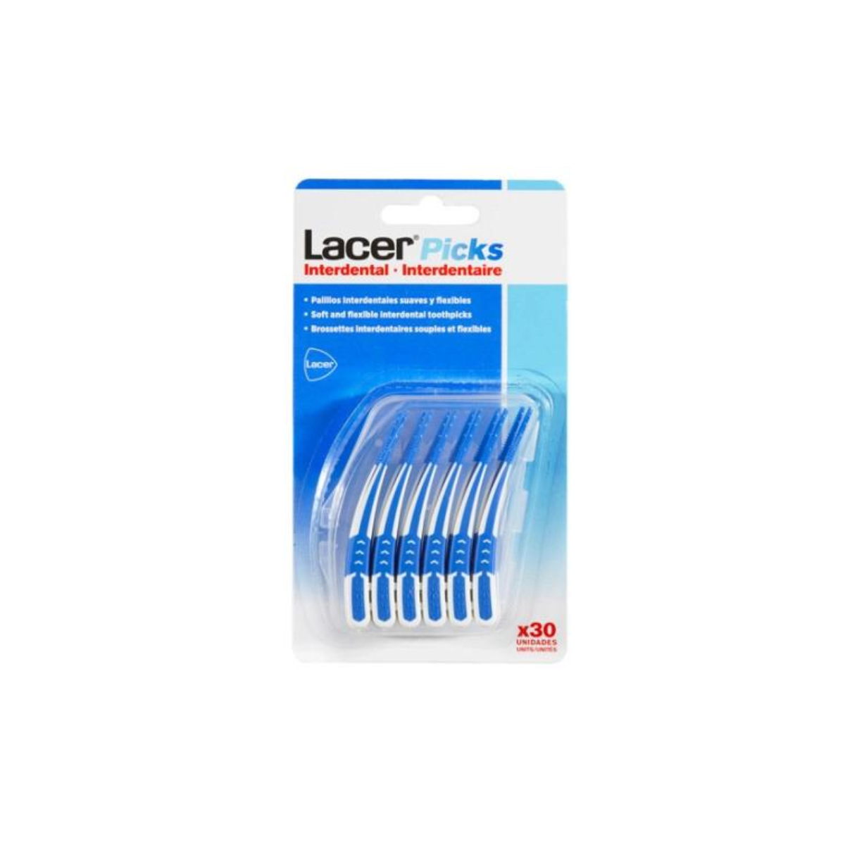 Lacer picks interdentales