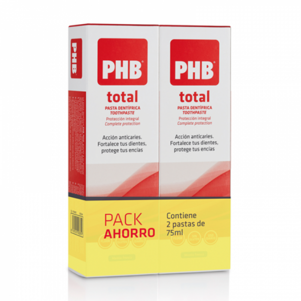 PHB Total Pasta Dentífrica 75+75 Ml