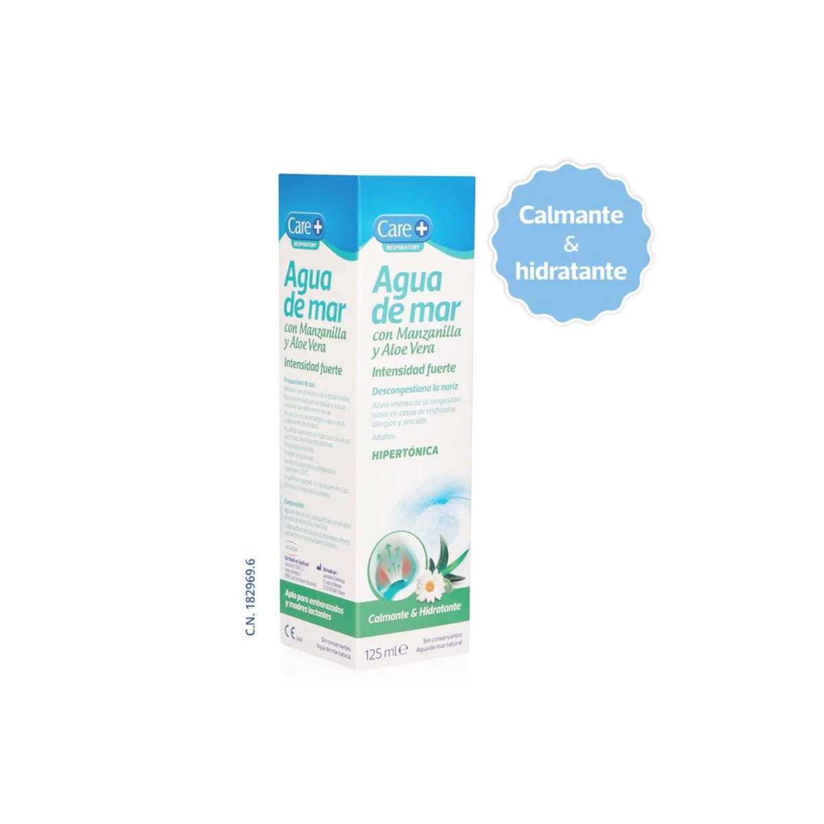 Care + Agua de Mar Manzanilla y Aloe Vera Intensidad Fuerte