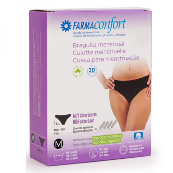 braguita menstrual talla M