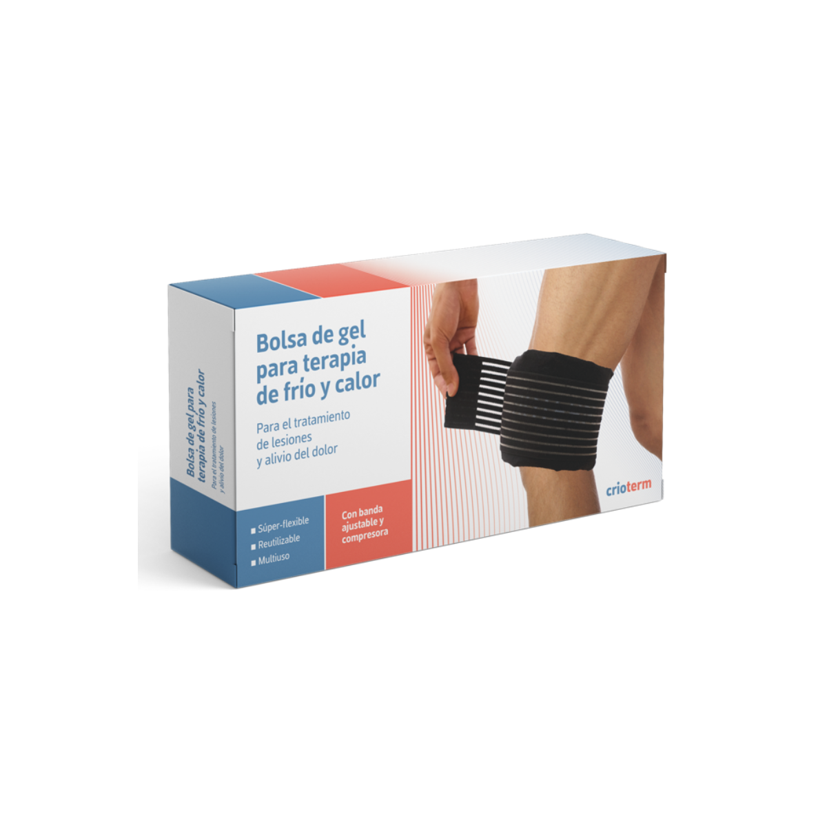 Bolsa de gel para terapia de frío y calor - Crioterm