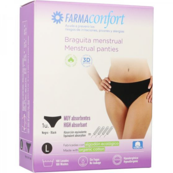 braguita menstrual talla L