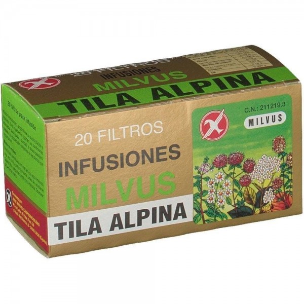 tila alpina 20 filtros milvus