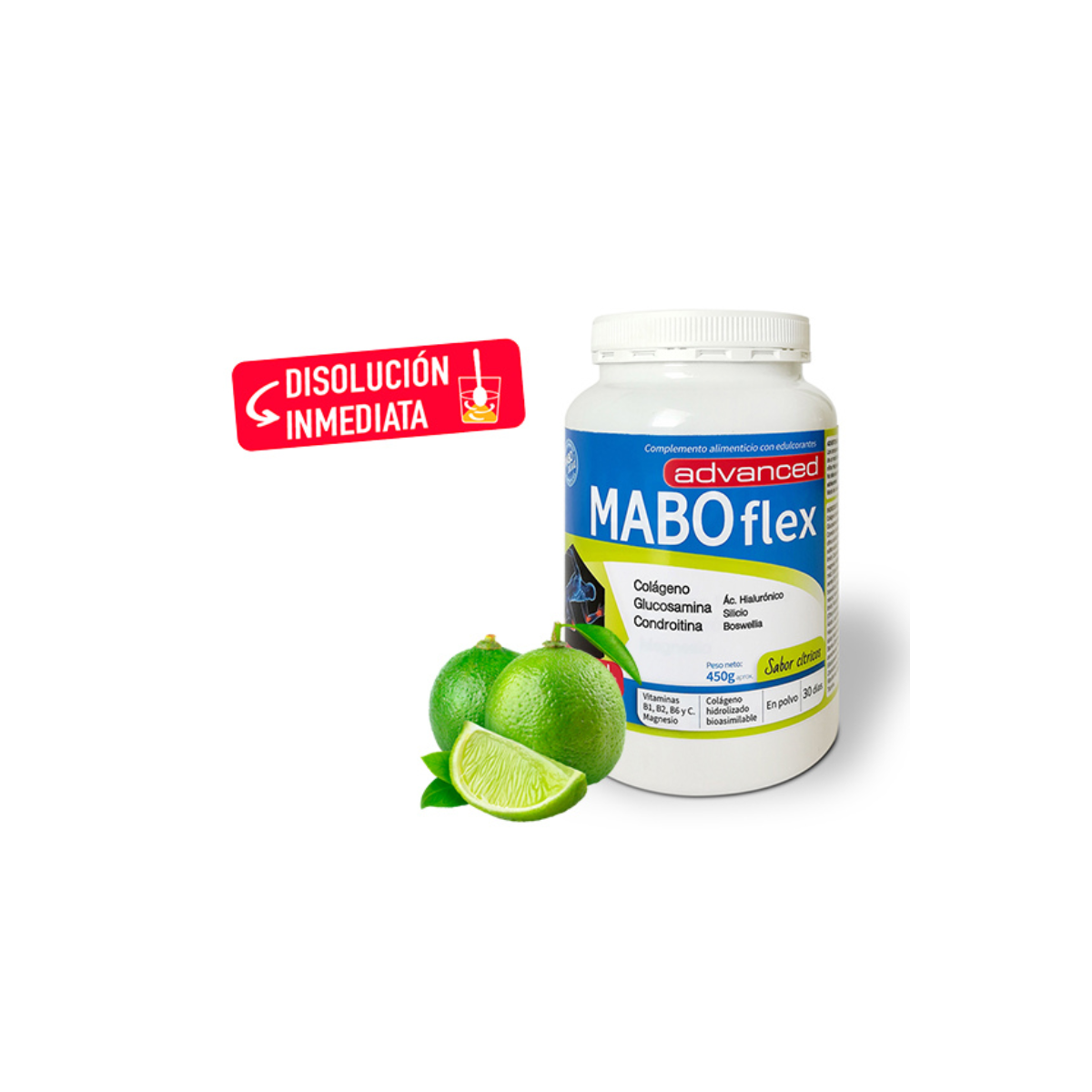 Maboflex advanced sabor citrico 450 g