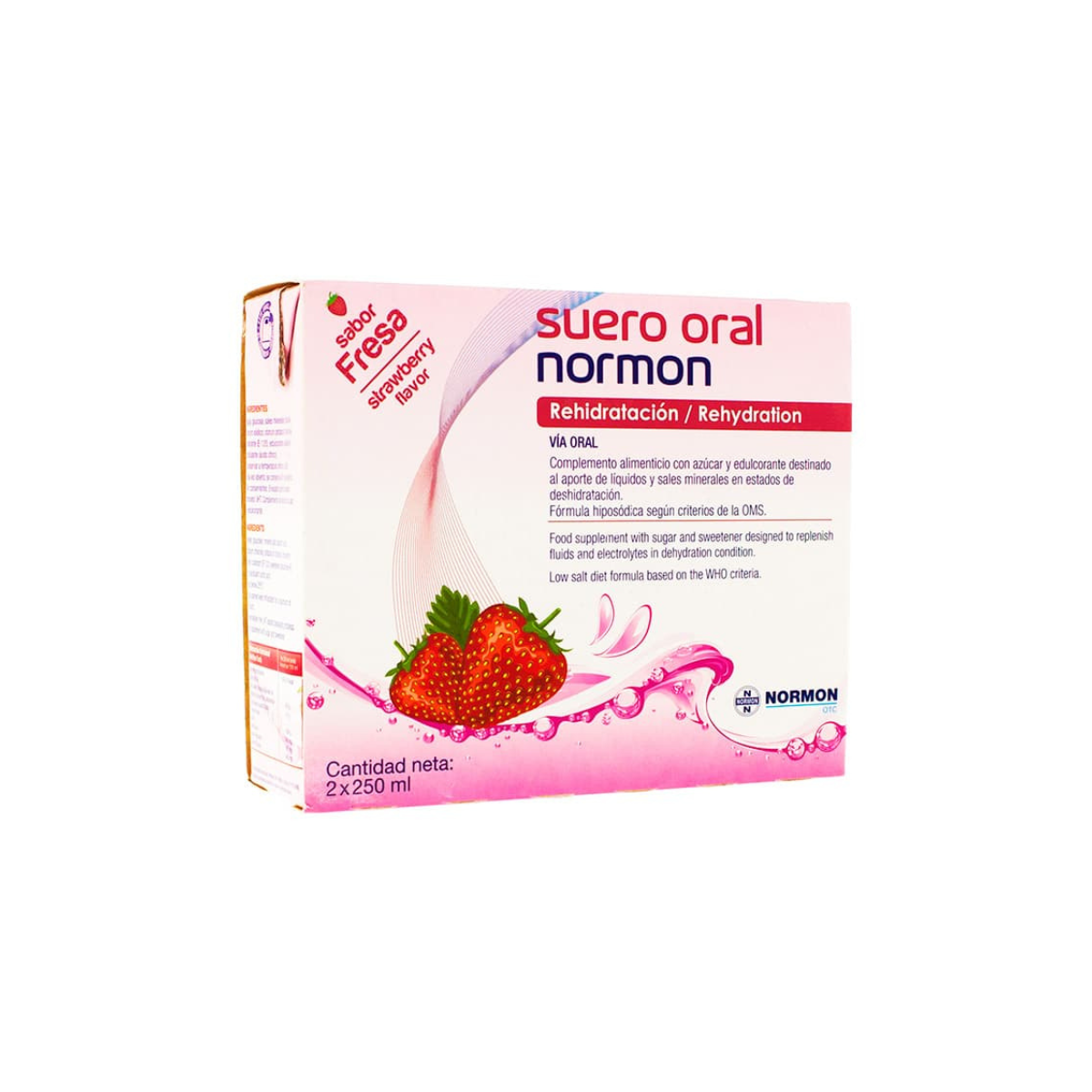 suero oral normon fresa 250 ml