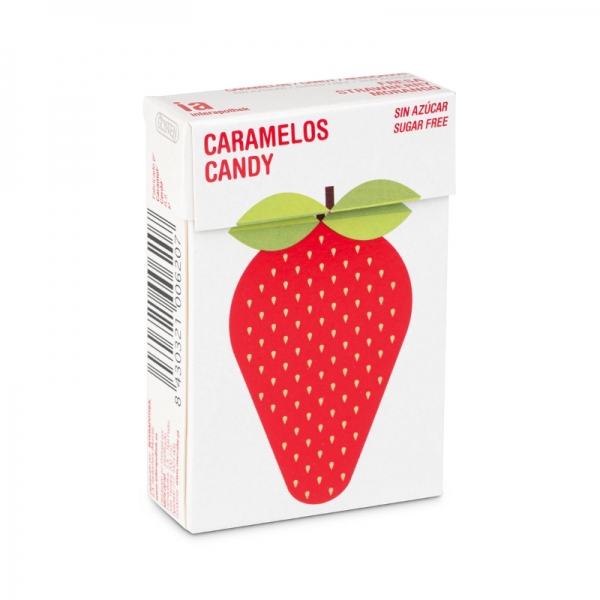 IA caramelos fresa caja