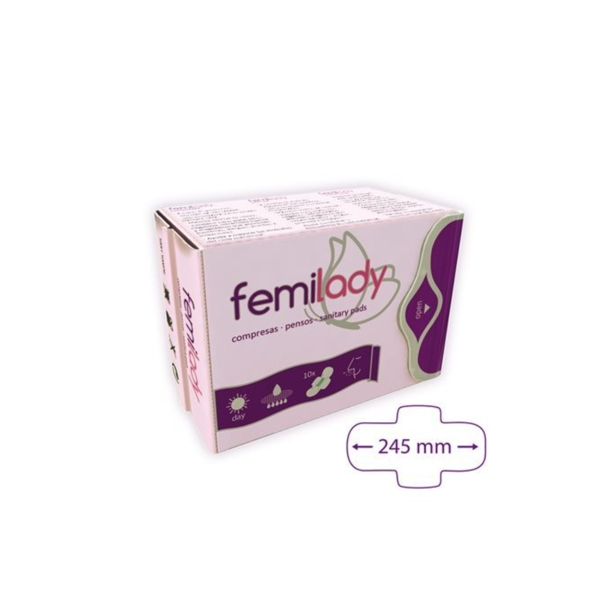 Femilady dia 10 uds