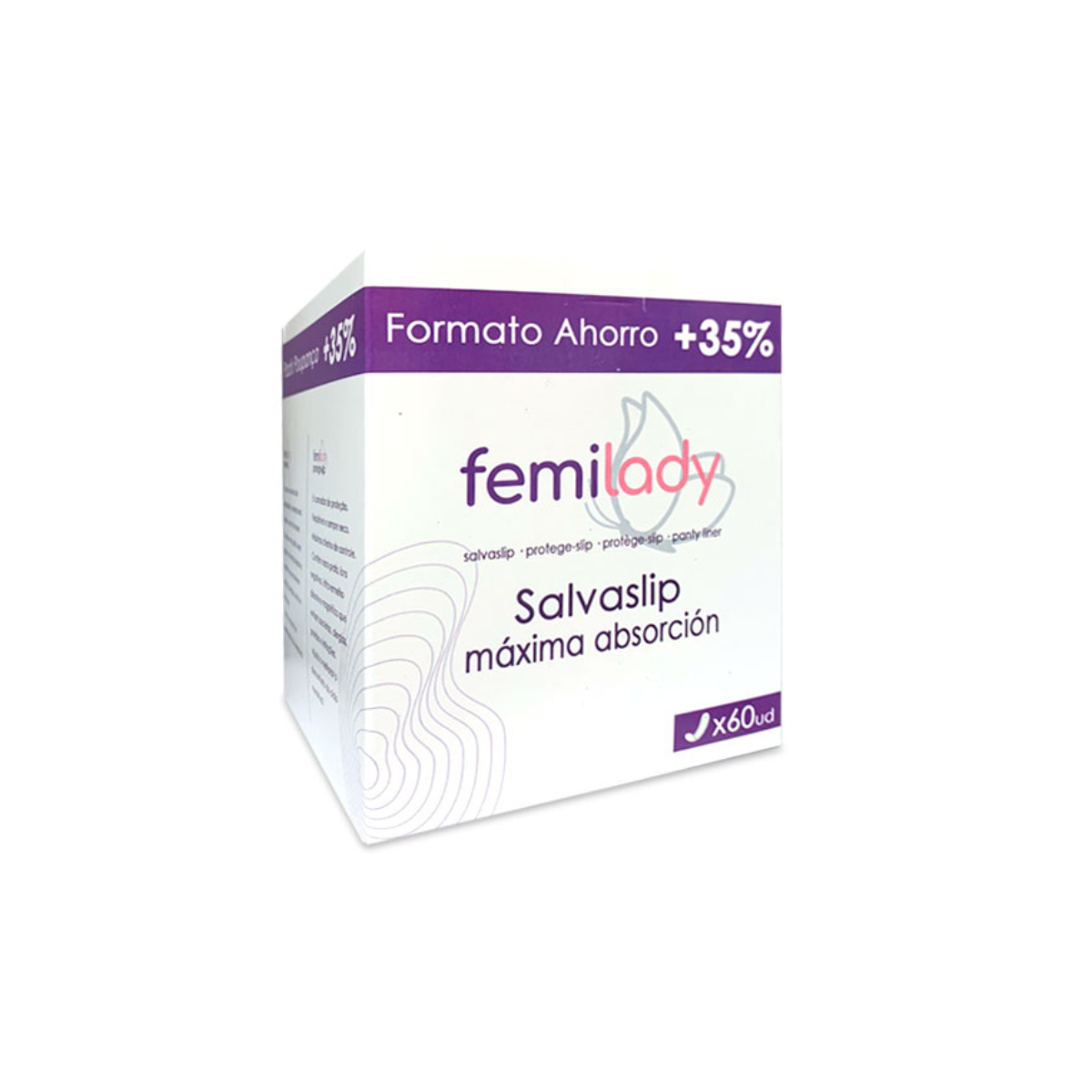 Femilady salvaslip pack ahorro 60 uds