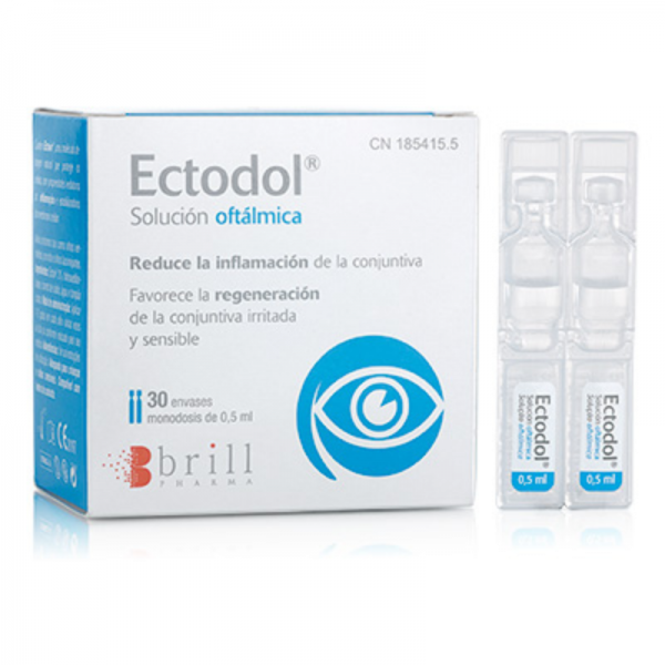 Ectodol solución oftálmica 30 monodosis