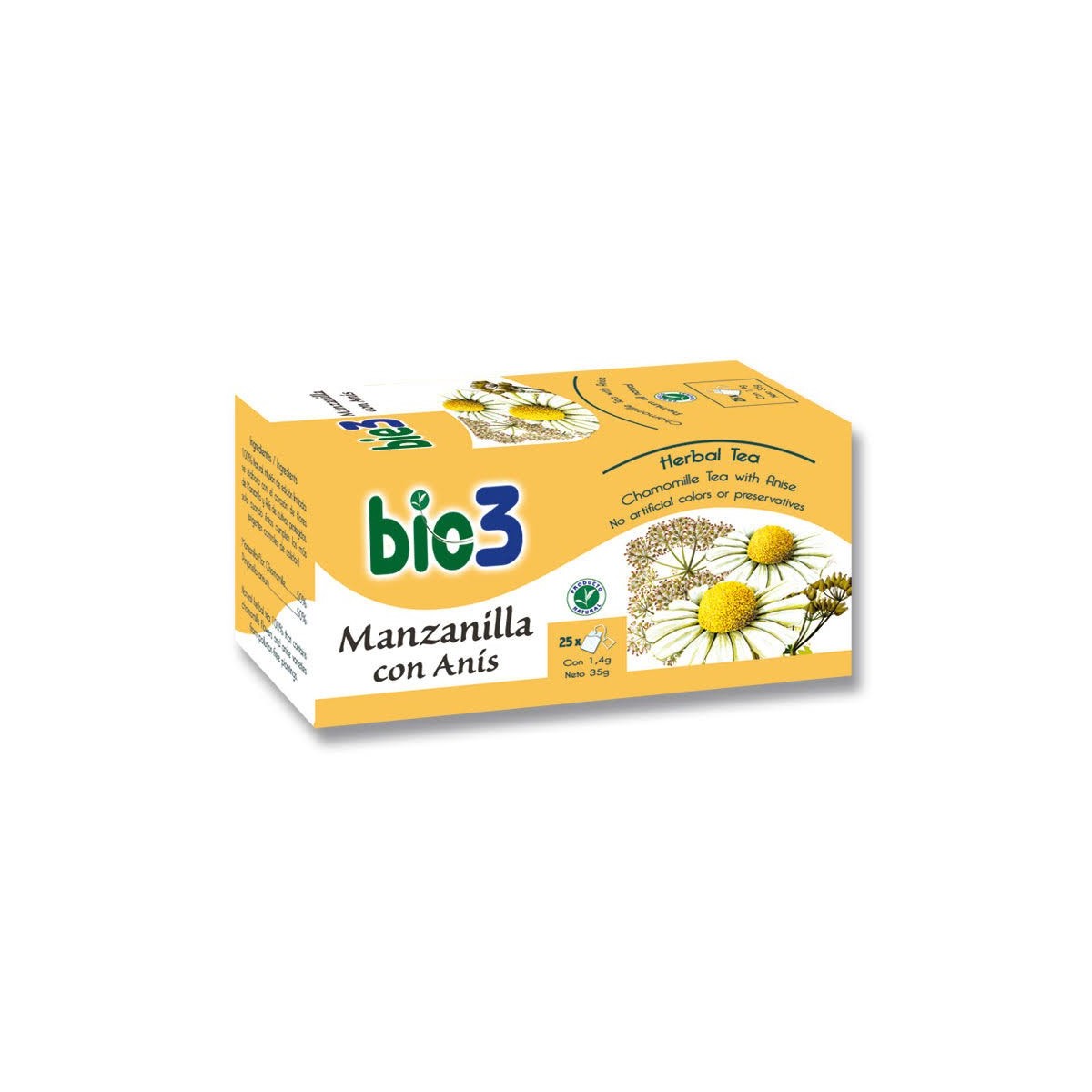 bie3 manzanilla con anis 25 filtros