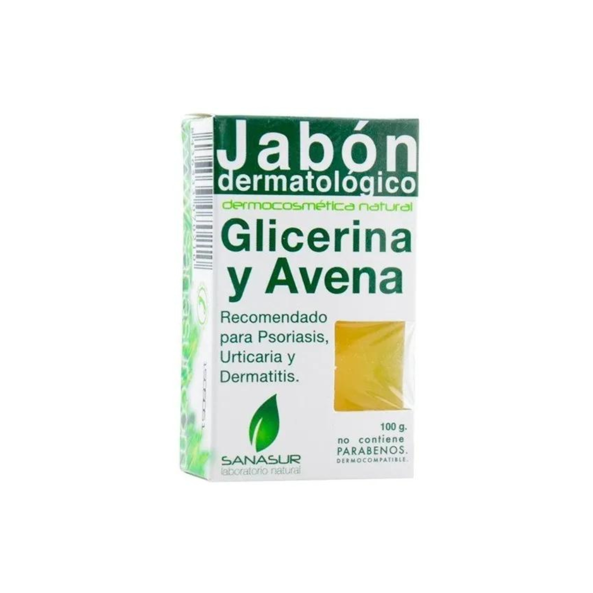 Sanasur jabón glicerina y avena