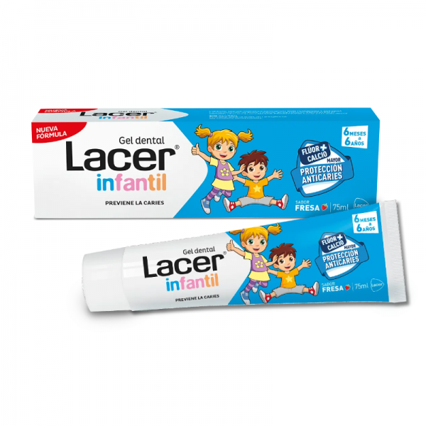 Lacer infantil gel dental 75 ml