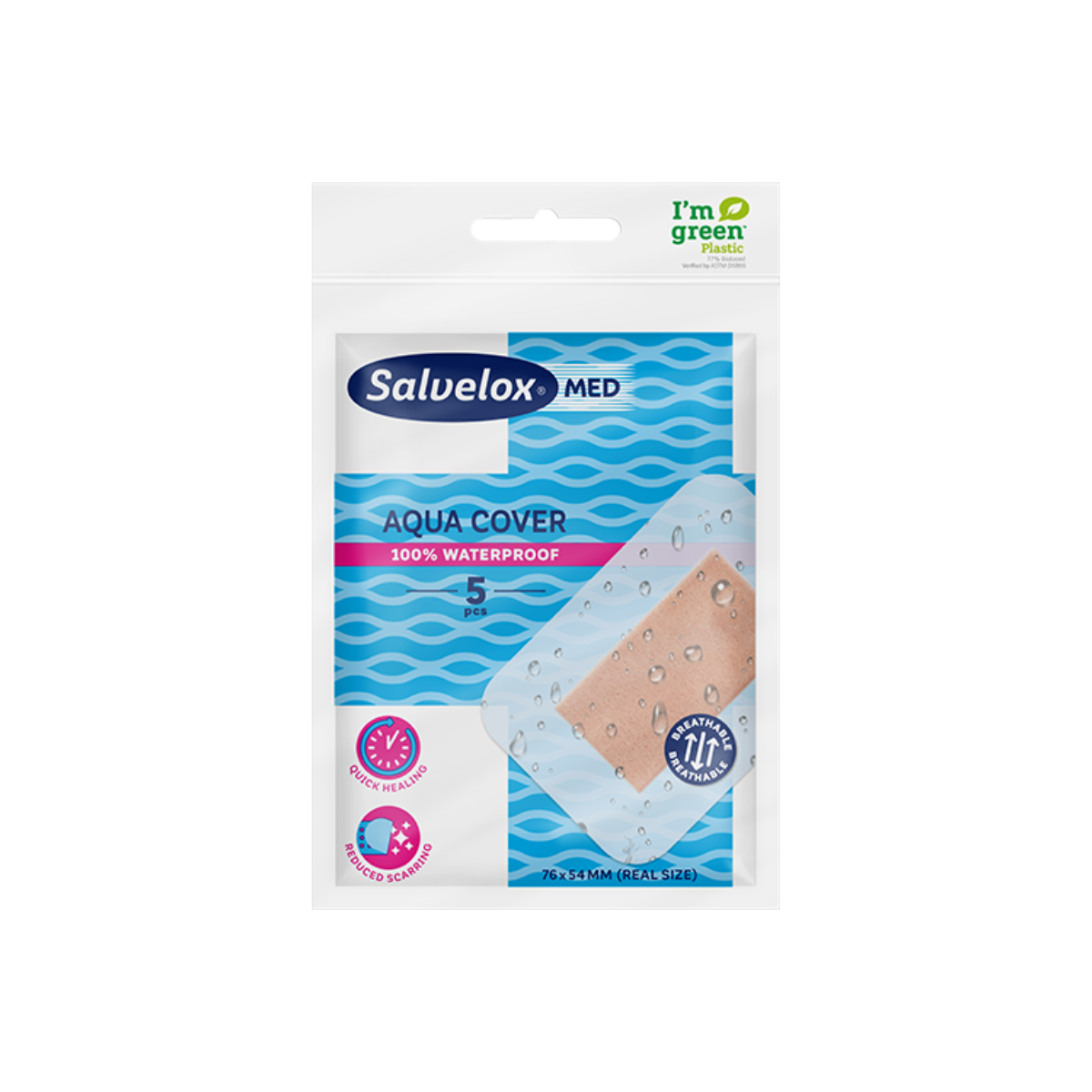 Salvelox aqua cover apósitos adhesivos 5 apósitos
