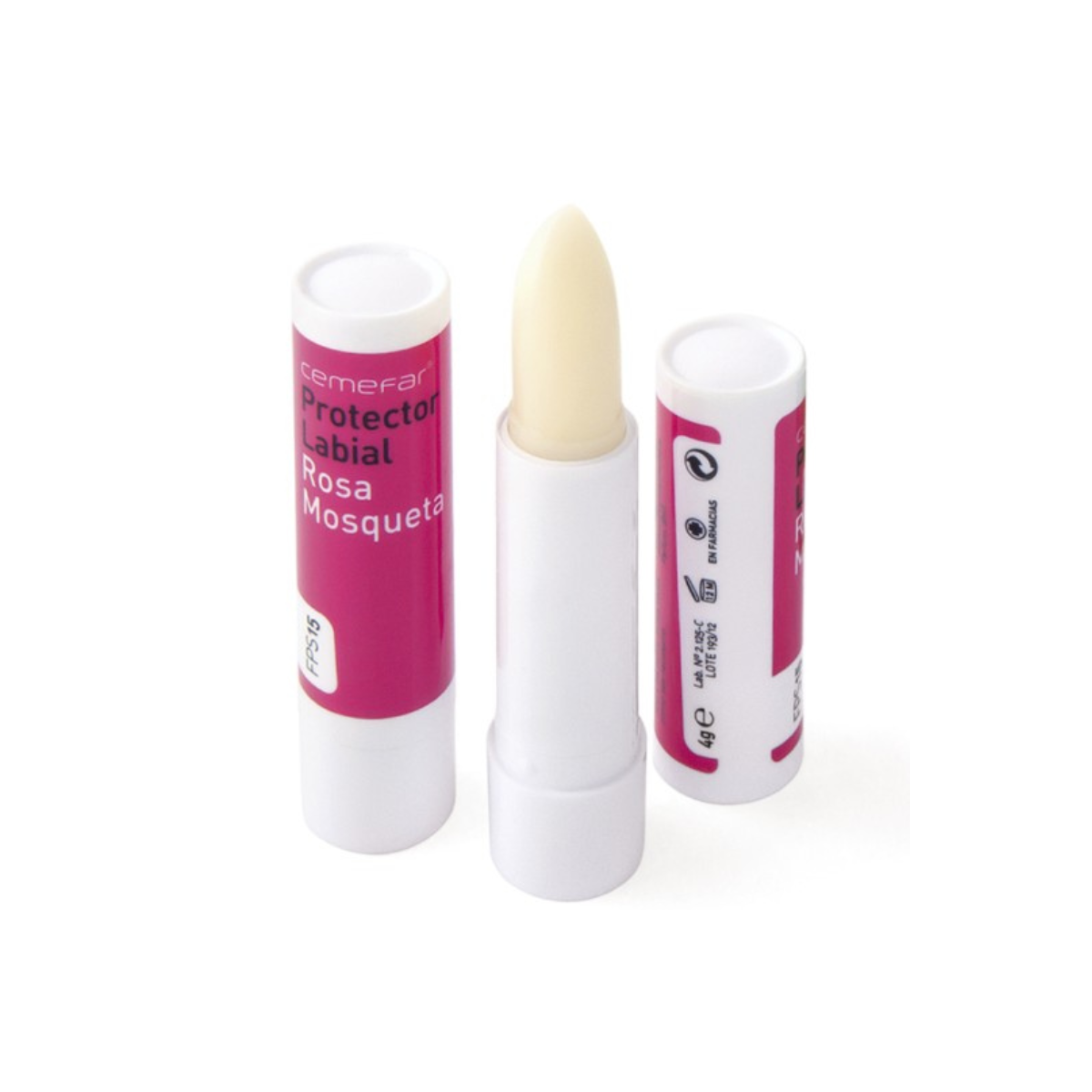 Cemefar protector labial rosa mosqueta