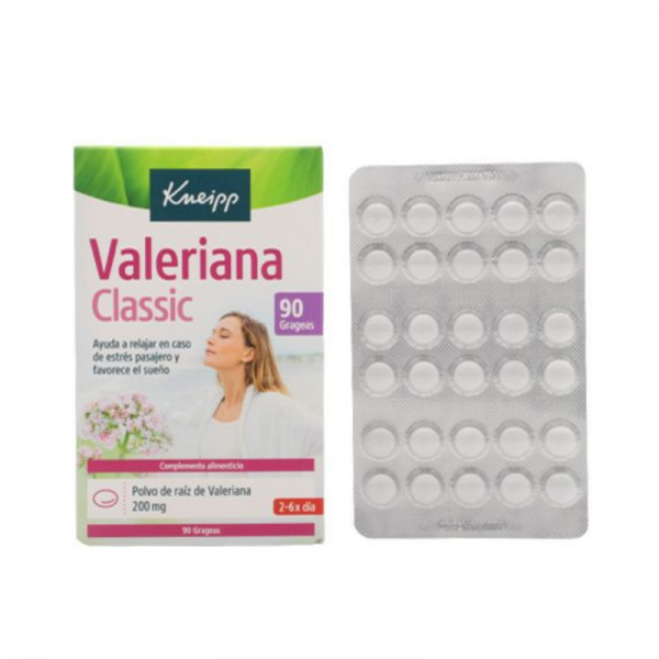 Kneipp valeriana classic 90 grageas