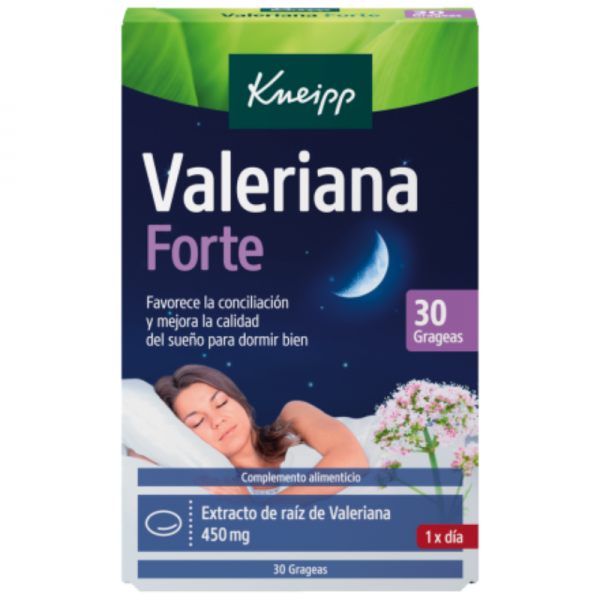 Kneipp valeriana forte 30 grageas
