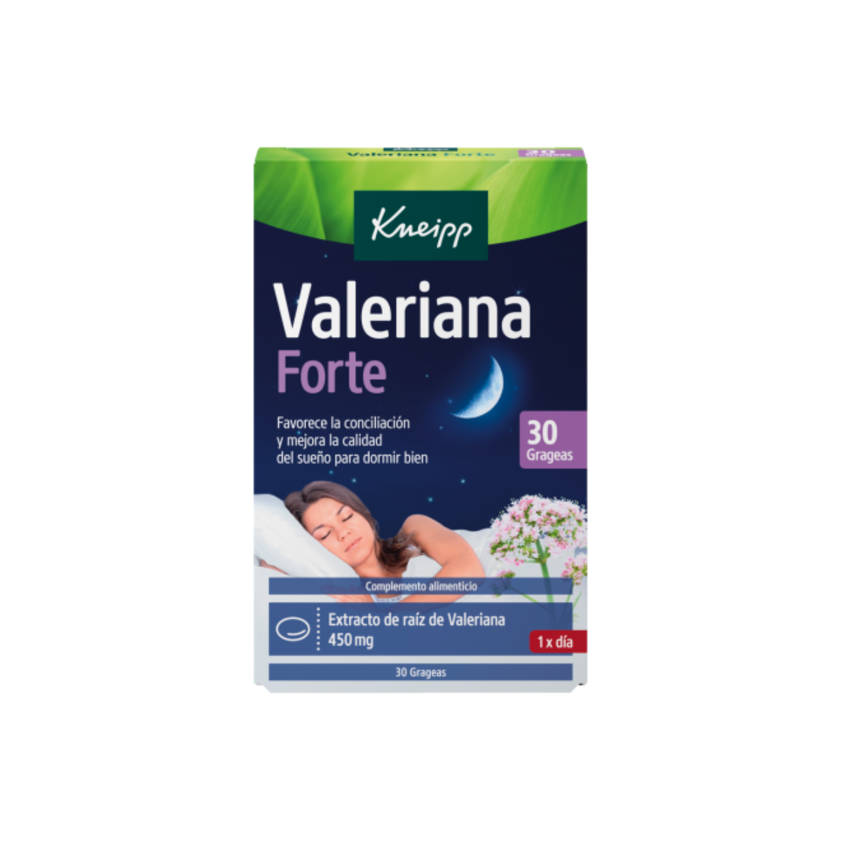 Kneipp valeriana forte 30 grageas