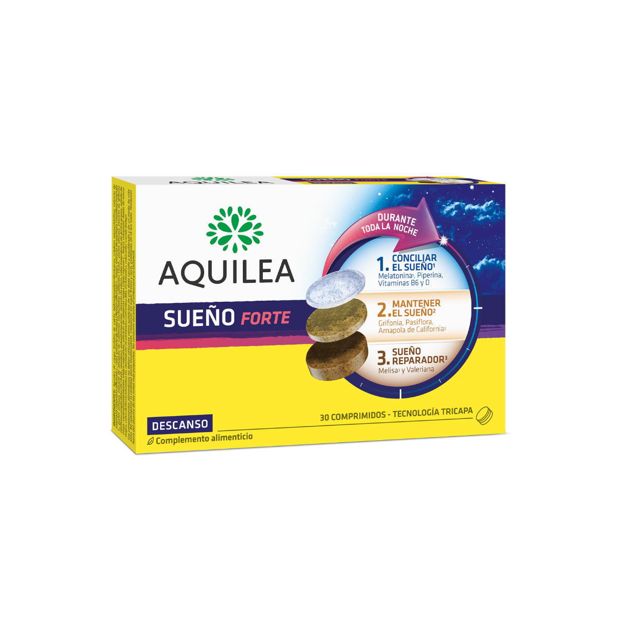 Aquilea sueño forte 30 comprimidos