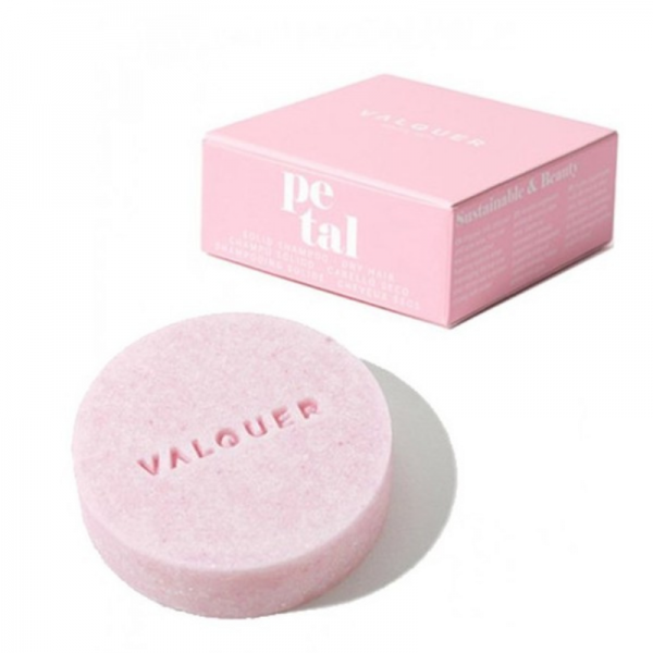 Valquer champú sólido petal cabello seco