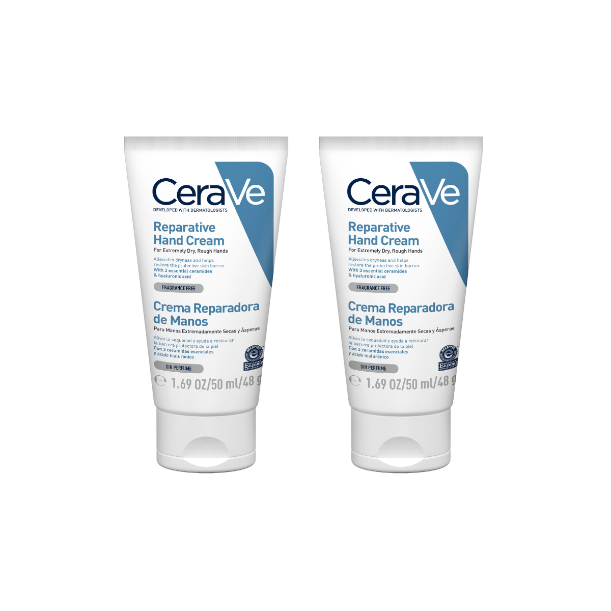 Cerave Pack Crema Reparadora De Manos 2X50 ML