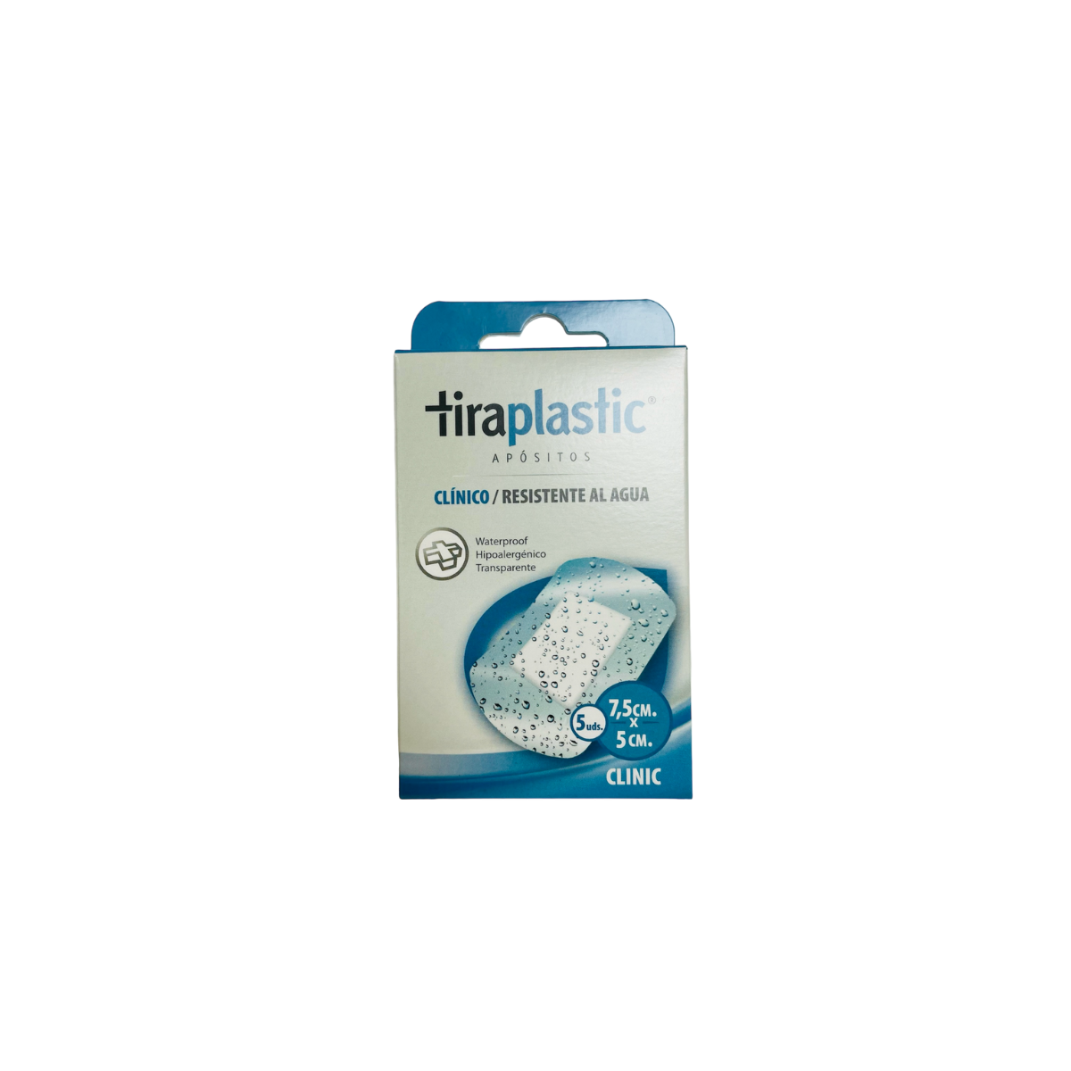 Tiraplastic Apositos Waterproof 7,5X5 cm 5 Uds