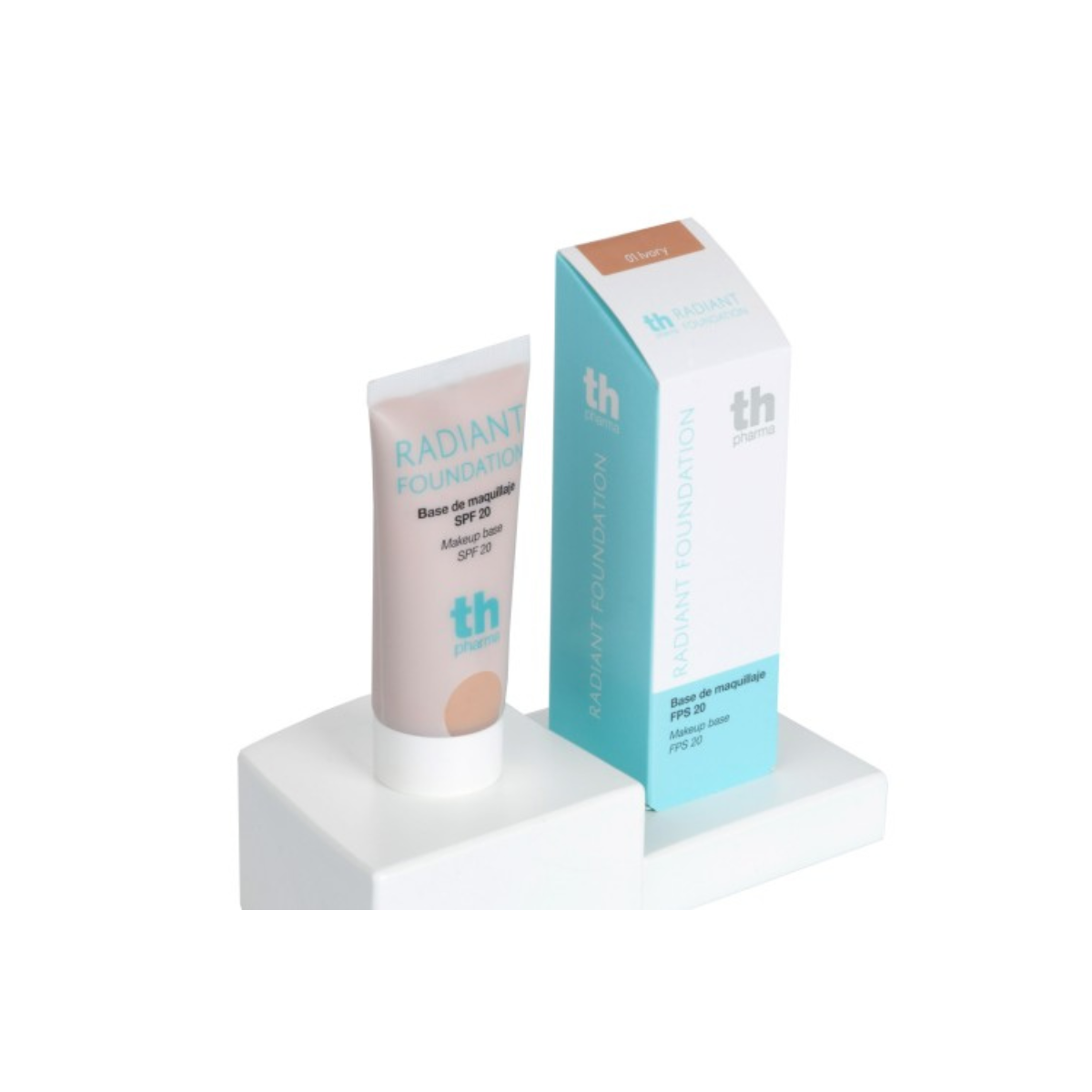 Th Pharma Base De Maquillaje FPS 20 Tono 1 Ivory