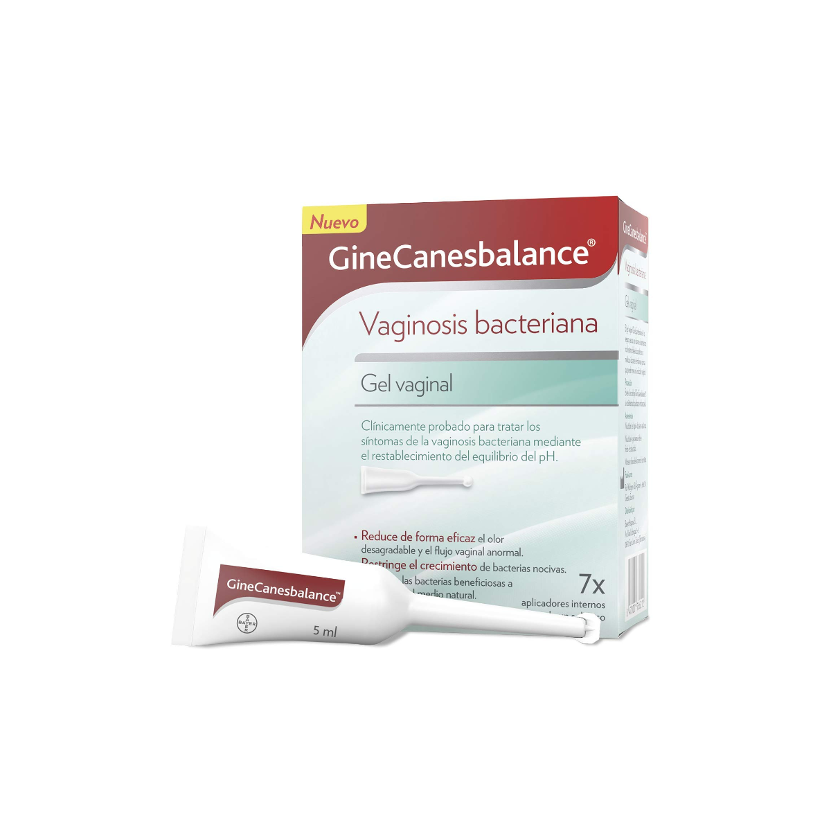 Ginecanesbalance Gel 7 tubos 5 ml
