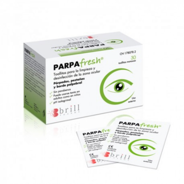 Parpafresh Toallitas Limpieza Párpados 30 Toallitas
