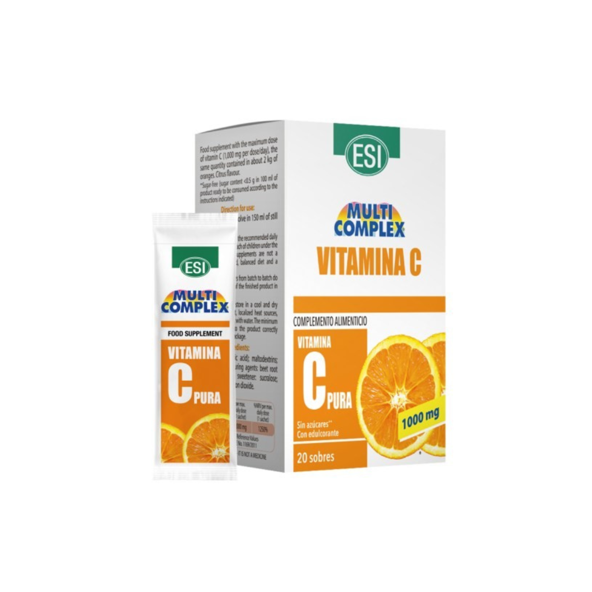 ESI Vitamina C  1000 mg 20 Sobres