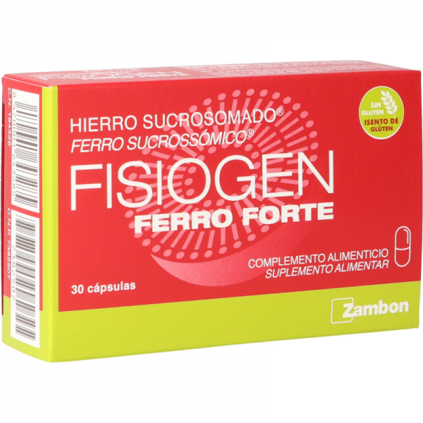 Fisiogen Ferro Forte 30 Cápsulas