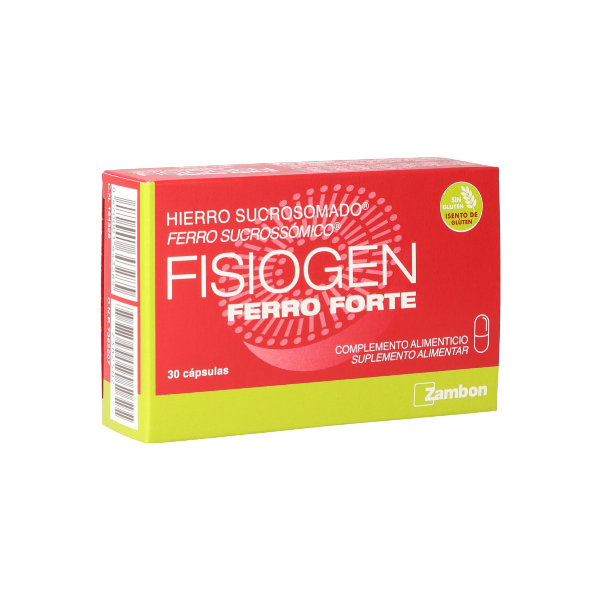 Fisiogen Ferro Forte 30 Cápsulas
