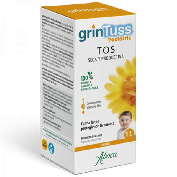 Grintuss Jarabe con Poliresin Pediatric 180 ml