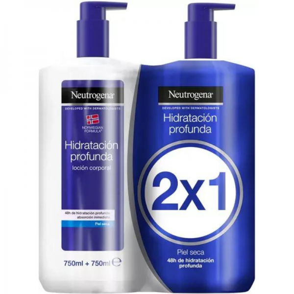 Neutrogena Body Piel Seca 2x1 Azul
