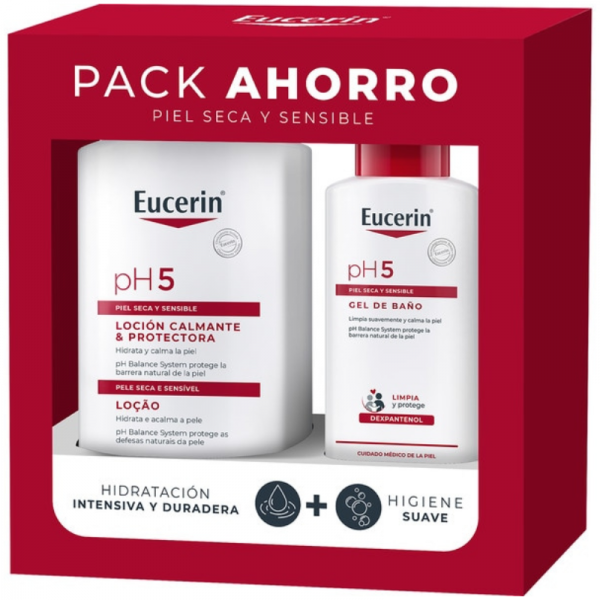 Eucerin Pack Loción + Gel de Baño