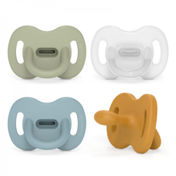 Suavinex Chupete Todo Silicona Fisiológico 0-6 m