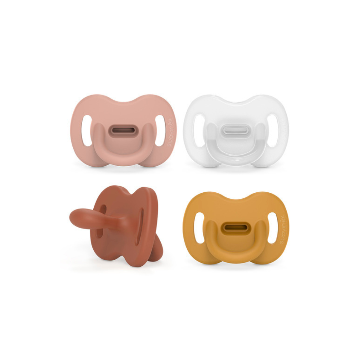Suavinex Chupete Todo Silicona Fisiológico 0-6 m
