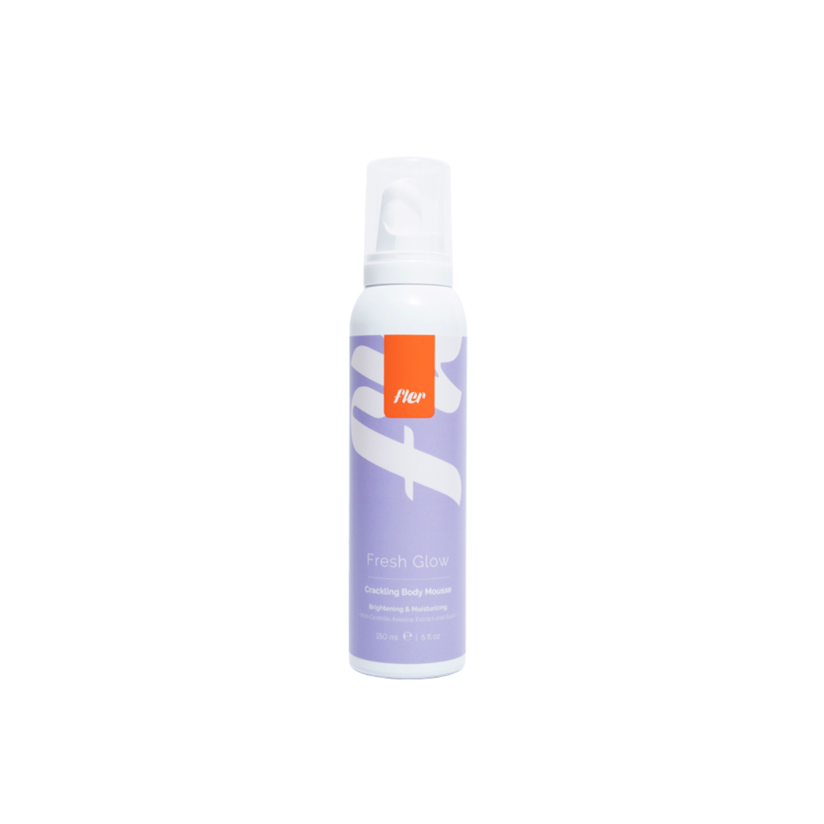 mousse hidratante corporal iluminadora con efecto drenante