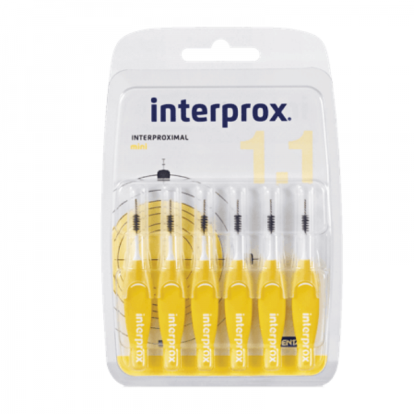 Interprox Cepillo interdental Mini 1.1 6 unidades