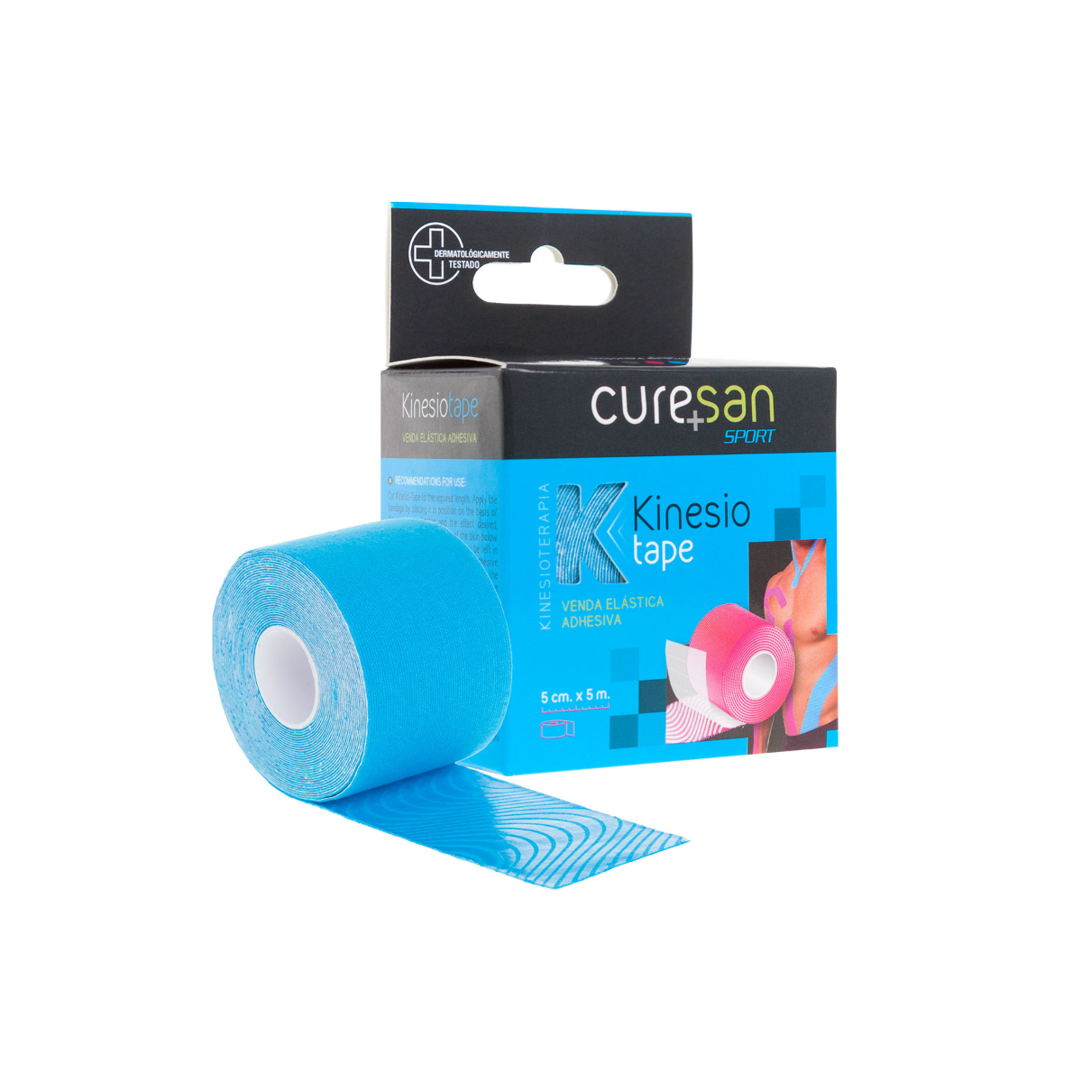 Curesan Kinesiotape 5 m x 5 cm Azul