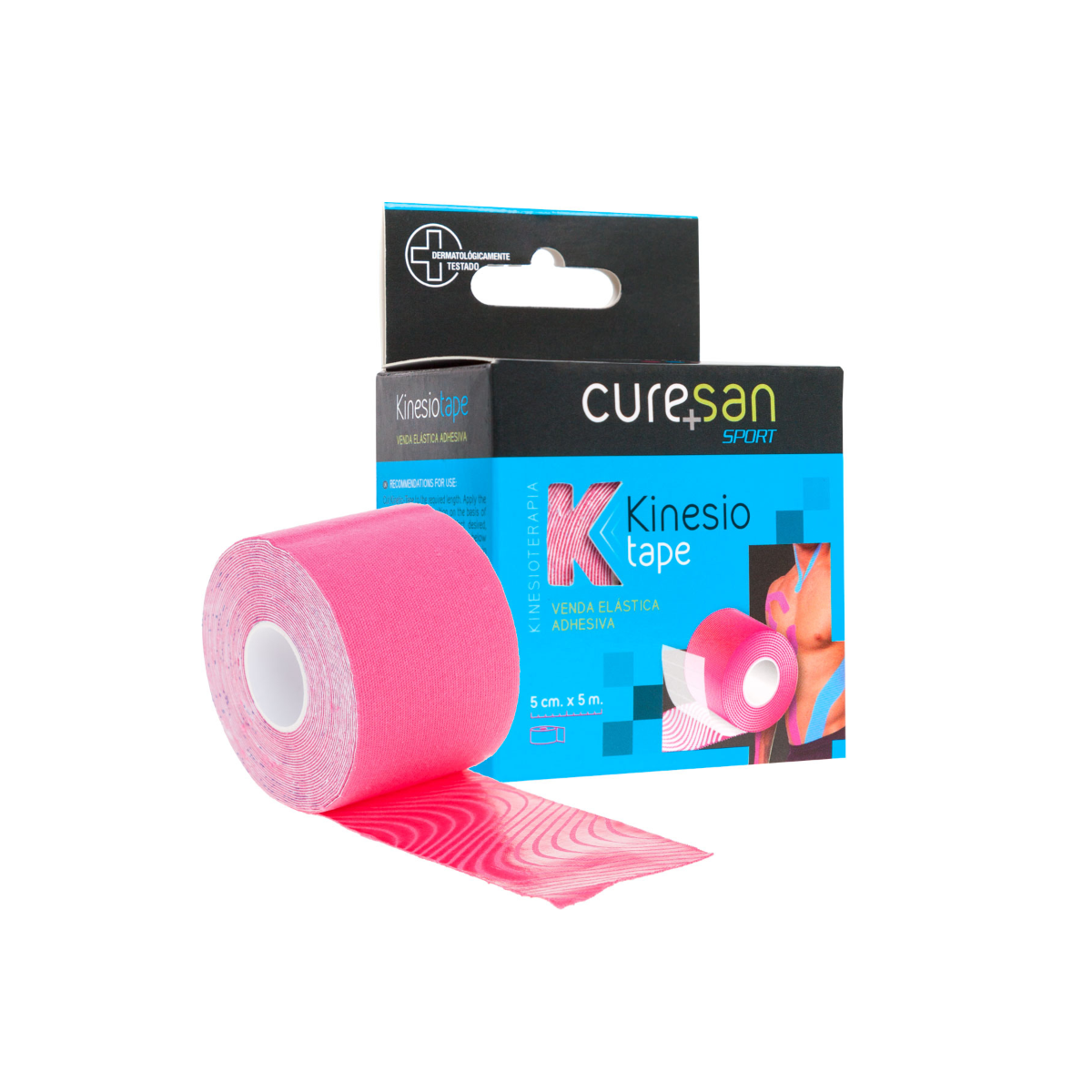 Curesan Kinesiotape 5 m x 5 cm Rosa