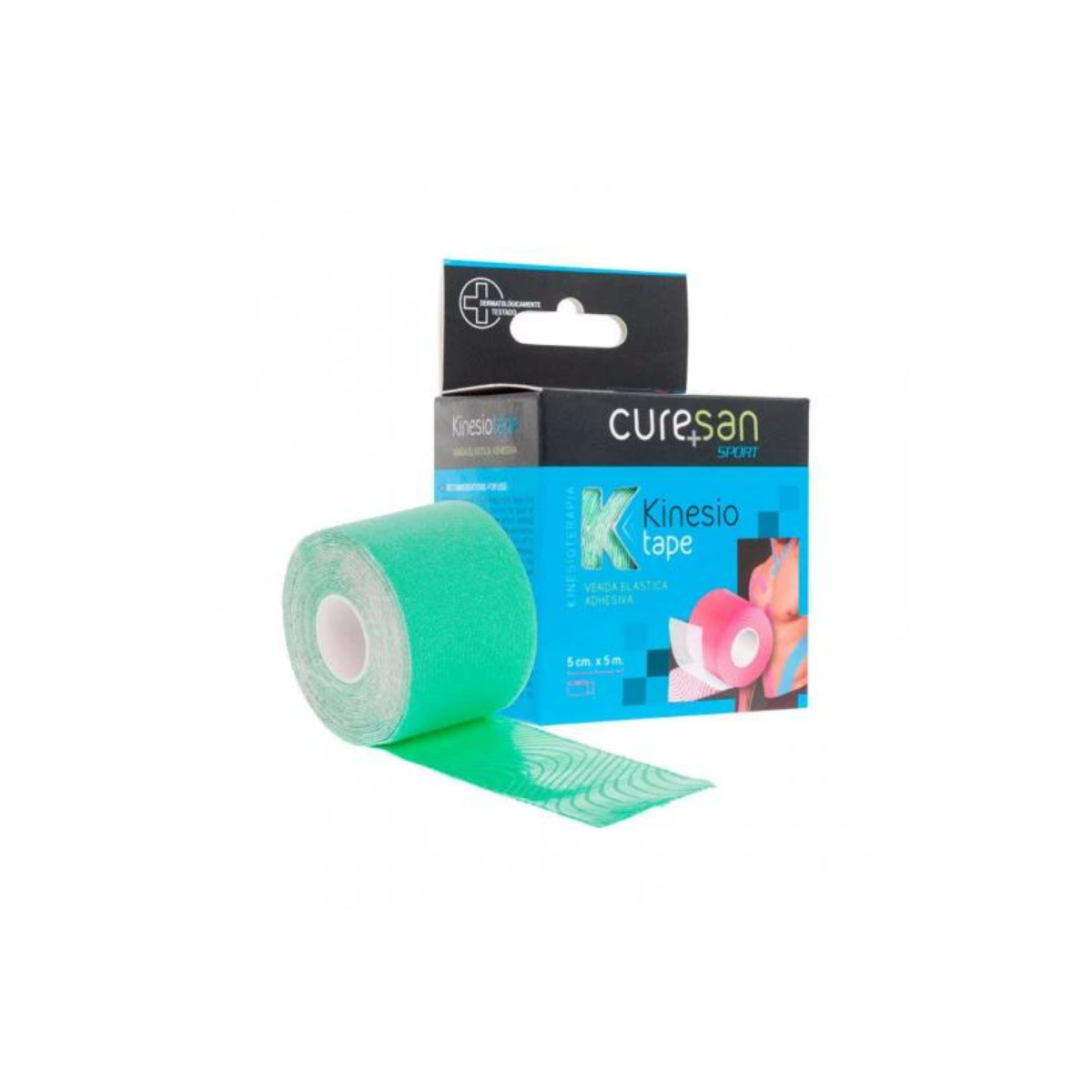 Curesan Kinesiotape 5 m x 5 cm Verde
