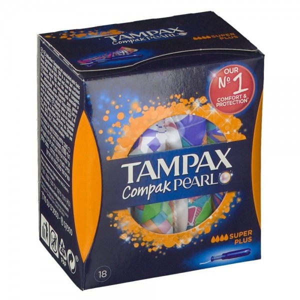 tampax compak pearl super plus