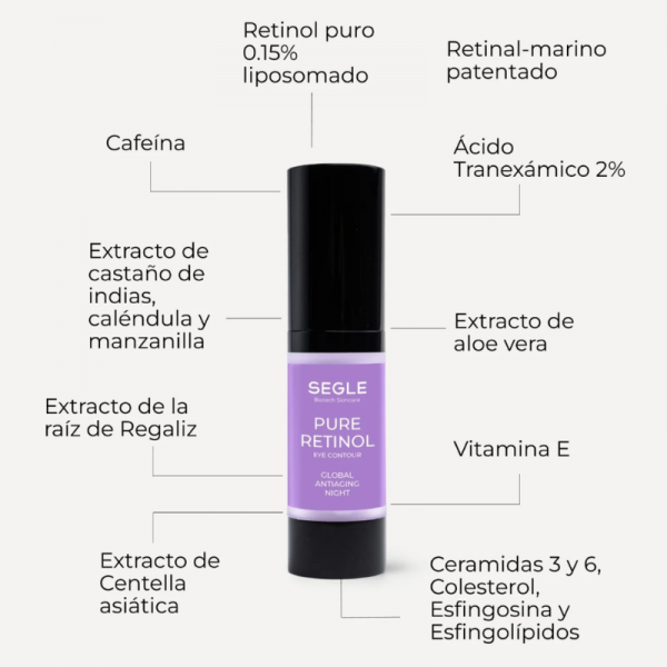 Segle Pure Retinol Contorno De Ojos 15 ML
