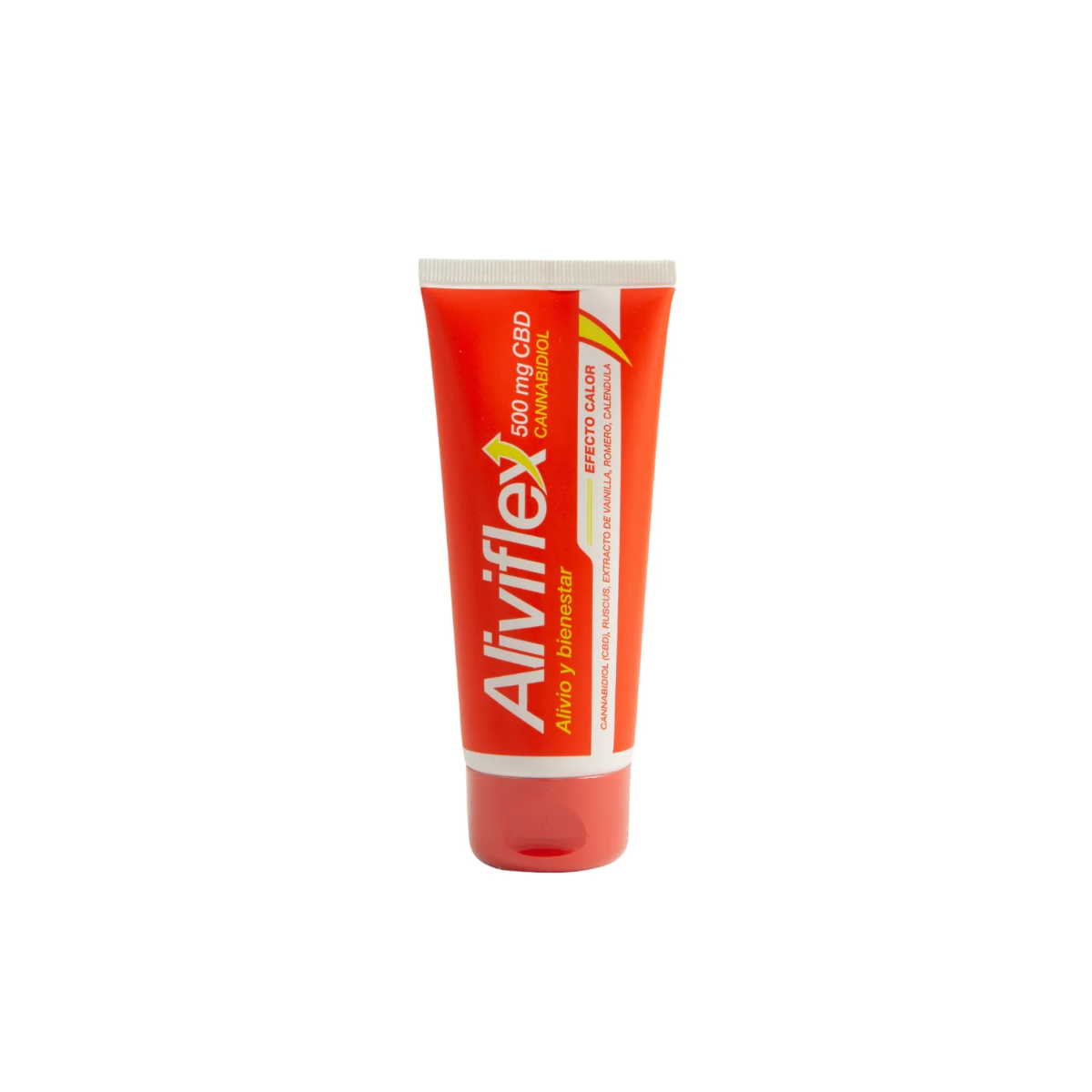 Aliviflex Gel CBD 500 Mg Efecto Calor 100 Ml