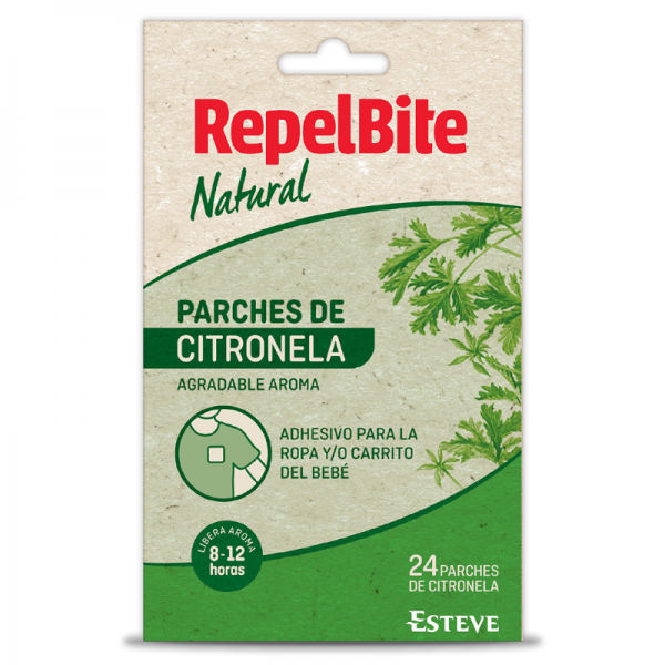 Repelbite Parches Repelentes Citronela 24 uds
