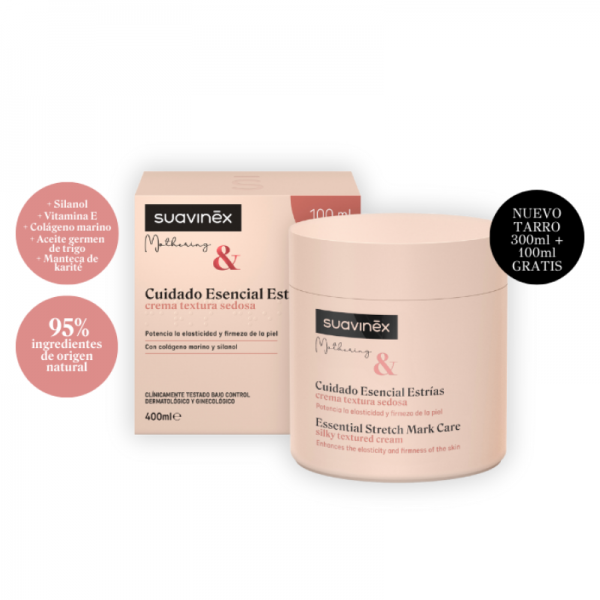Suavinex Cuidado Esencial Estrías Crema 400 ml