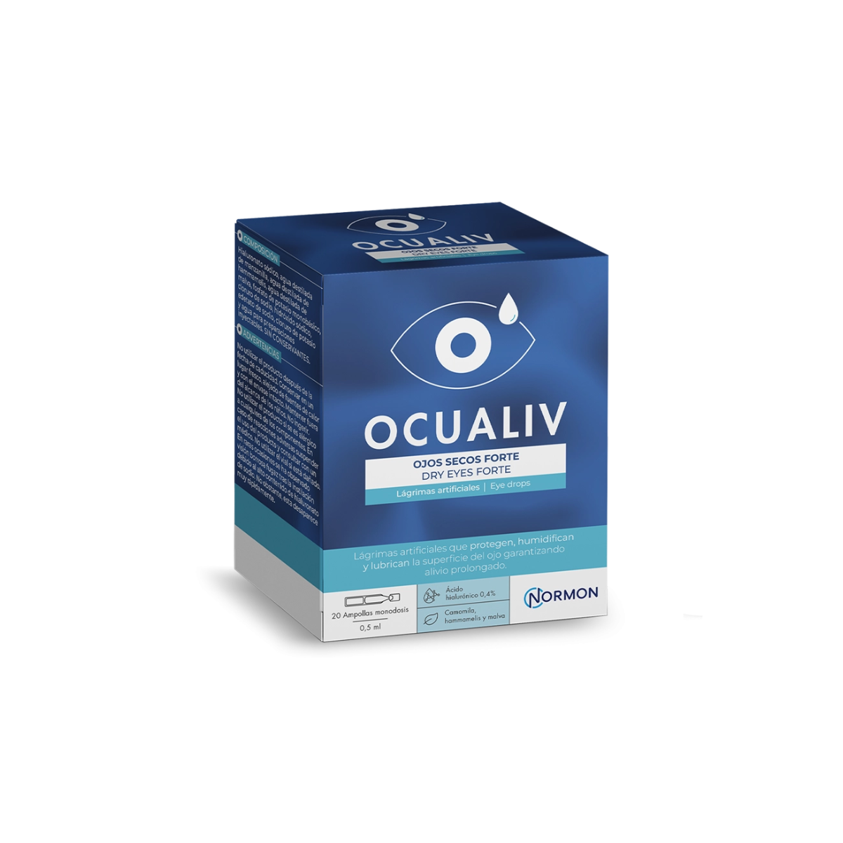 Ocualiv Ojos Secos Forte 20 monodosis 0,5 ml