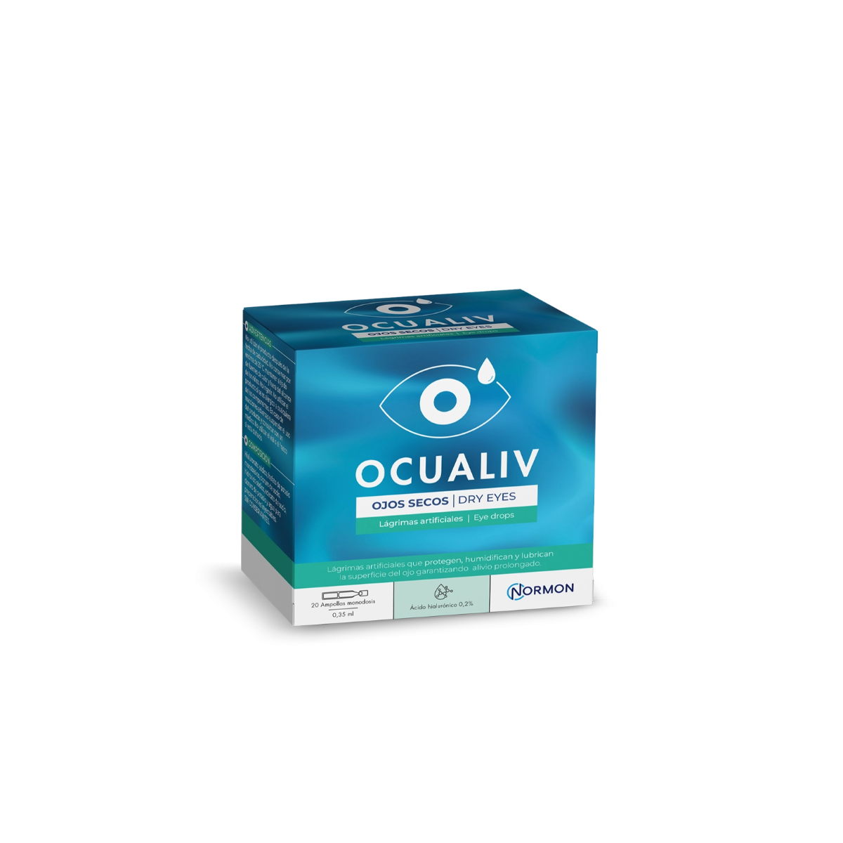 Ocualiv Ojos Secos 20 monodosis 0.35 ml